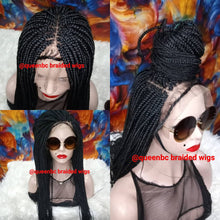 Load image into Gallery viewer, Box braids lace frontal wig