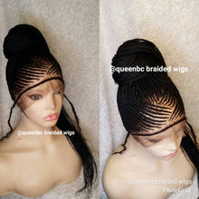 Load image into Gallery viewer, Ponytail Cornrow Wig