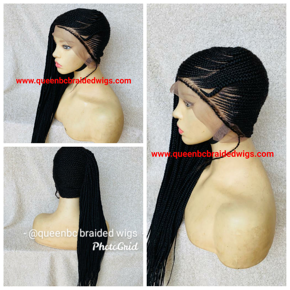 Lemonade braids style 6 Cornrow Wig Queenbc braided wigs