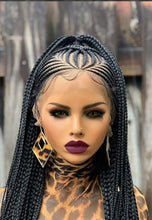 Load image into Gallery viewer, Cornrow braided wig
