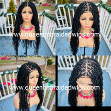 Load image into Gallery viewer, Triangle part Butterfly boxbraids Wig