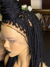 Load image into Gallery viewer, New Full lace knotless boxbraids Wig