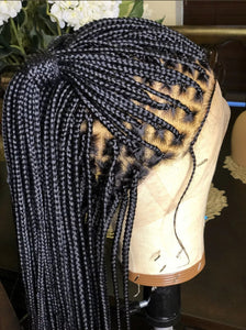 New Full lace knotless boxbraids Wig