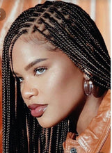 Load image into Gallery viewer, New Full lace knotless boxbraids Wig