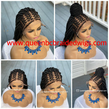 Load image into Gallery viewer, Criss cross braids wig
