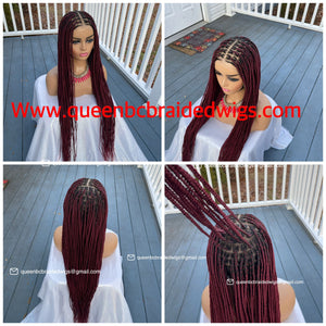Full lace knotless boxbraids Wig
