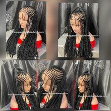 Load image into Gallery viewer, full lace cornrow wig
