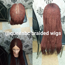 Load image into Gallery viewer, Fulani Tribal braids Cornrow Wig