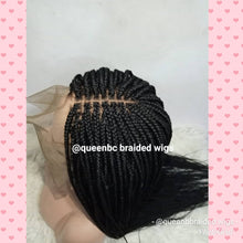 Load image into Gallery viewer, lace frontal Box braids wig
