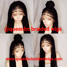Load image into Gallery viewer, Frontal Cornrow Wig
