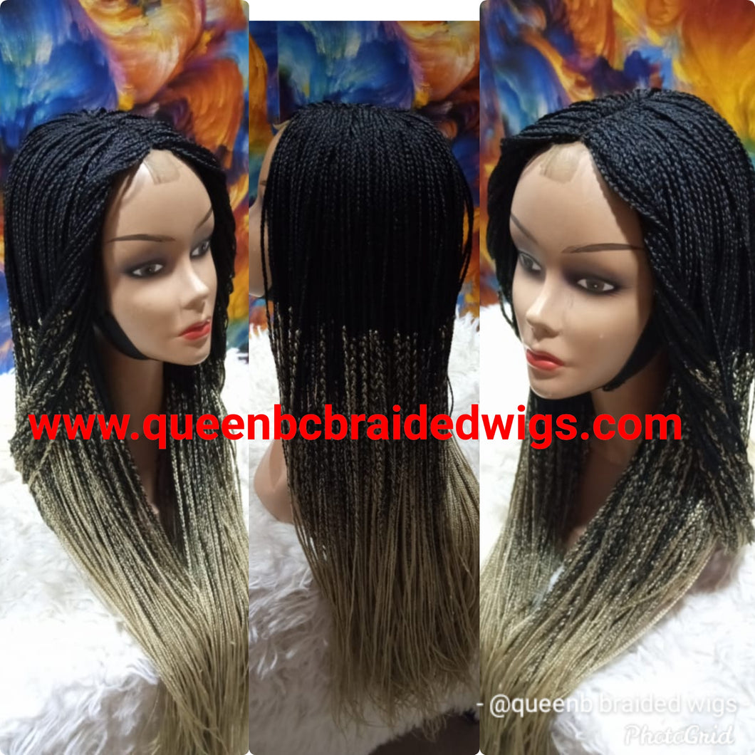 Box braids braided wig