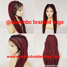 Load image into Gallery viewer, New tiny weave Cornrow Wig