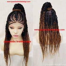 Load image into Gallery viewer, French Braids Cornrow Wig