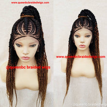 Load image into Gallery viewer, French Braids Cornrow Wig