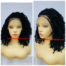 Load image into Gallery viewer, Kinky Twist lace frontal Wig