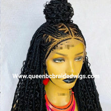 Load image into Gallery viewer, goddess Cornrow Wig