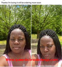 Load image into Gallery viewer, Boxbraids lace frontal style 1wigs