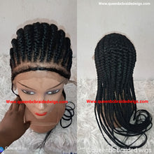Load image into Gallery viewer, straight back braids wig