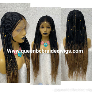 Tribal Fulani braids Wig