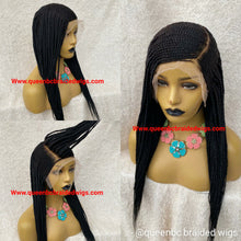 Load image into Gallery viewer, 13x6 lace frontal Cornrow Wig