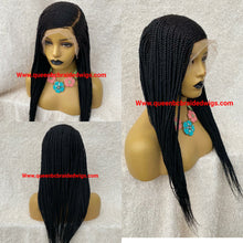 Load image into Gallery viewer, 13x6 lace frontal Cornrow Wig