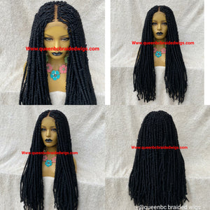 Spring twist wig