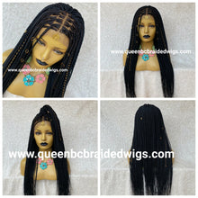 Load image into Gallery viewer, lace front knotless braids