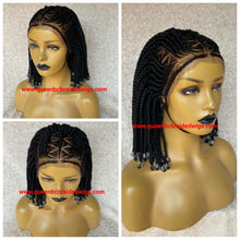 Load image into Gallery viewer, cornrow with beads wig