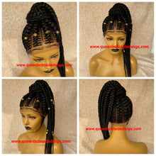 Load image into Gallery viewer, stitch braids pontail wig