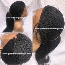 Load image into Gallery viewer, lace frontal tiny twist wig
