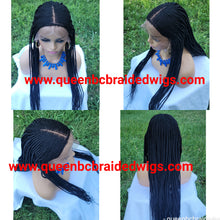 Load image into Gallery viewer, Ready to ship center part cornrow wig