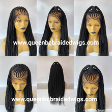 Load image into Gallery viewer, Cornrow braided wig