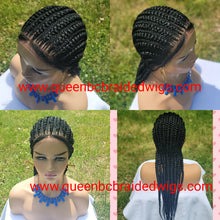 Load image into Gallery viewer, full lace straight back wig