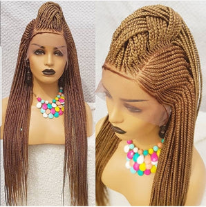 mohawk braided wig