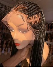 Load image into Gallery viewer, Side design Cornrow Wig