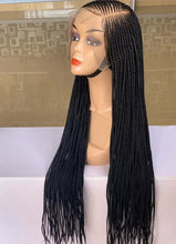 Load image into Gallery viewer, Side part Cornrow Wig