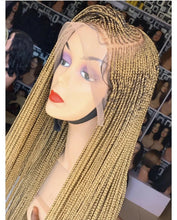 Load image into Gallery viewer, Middle high ponytail Cornrow Wig