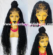 Load image into Gallery viewer, Goddess cornrow wig