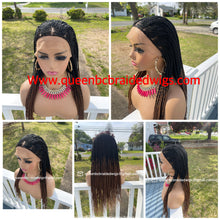 Load image into Gallery viewer, Two step Cornrow Wig