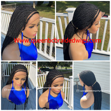 Load image into Gallery viewer, Full lace micro box braids Wig