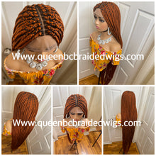 Load image into Gallery viewer, Full lace boxbraids Wig