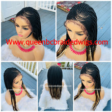 Load image into Gallery viewer, Side style Cornrow Wig