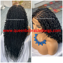 Load image into Gallery viewer, Ready to ship Distressed box braids wig